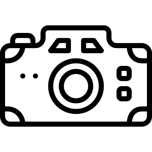 cámara fotográfica icono gratis