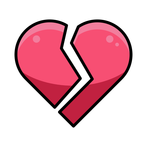 Heartbreak free icon Heartbreak free icon