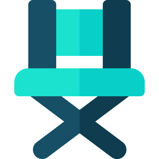 Director chair free icon Director chair free icon