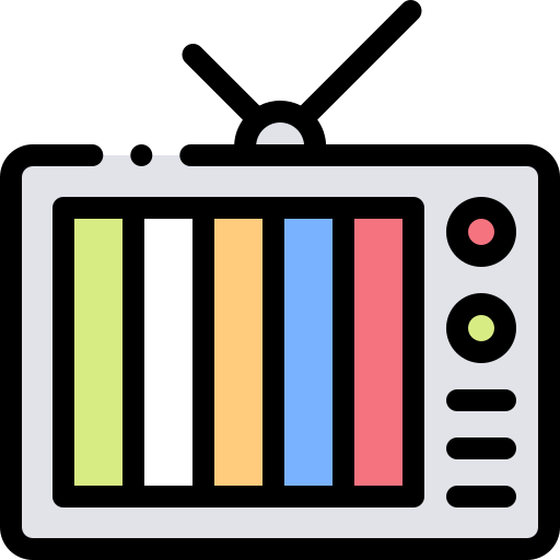télévision Icône gratuit télévision Icône gratuit