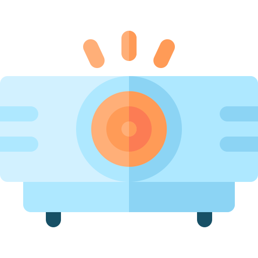 Projector free icon