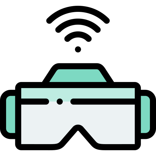 gafas vr icono gratis