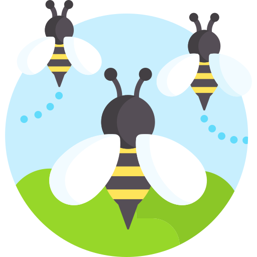 abeja icono gratis