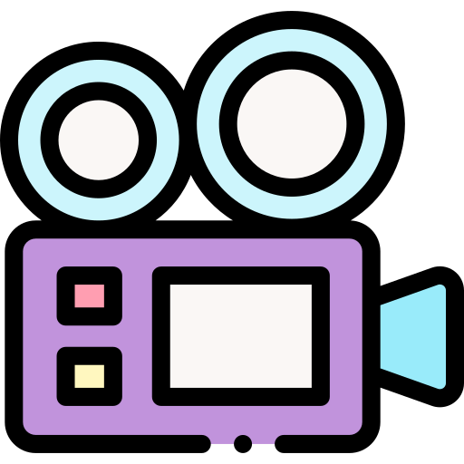 camara de video icono gratis