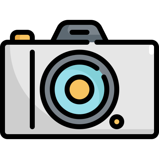 Camera Generic Outline Color icon