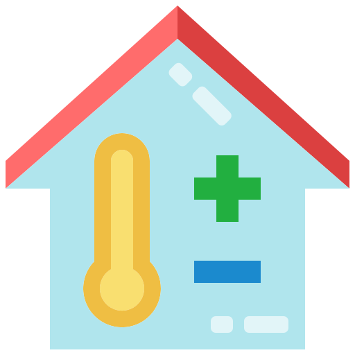 control de temperatura icono gratis