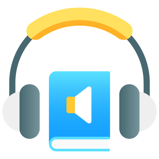 Audio book Generic Flat Gradient icon