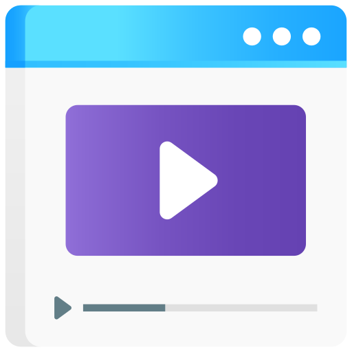 Video Lesson Generic Flat Gradient Icon