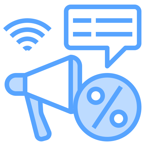 publicidad icono gratis