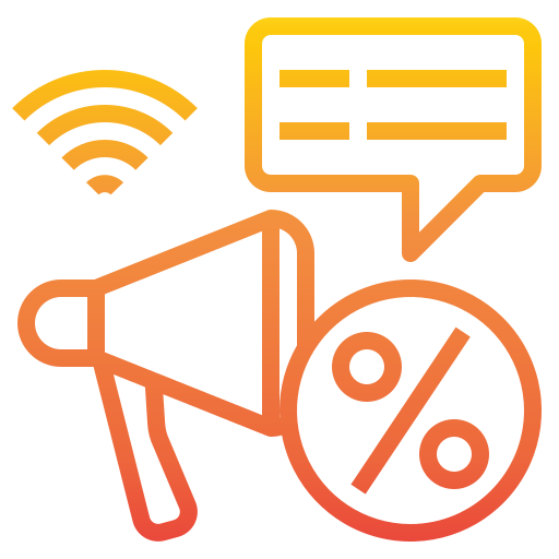 publicidad icono gratis