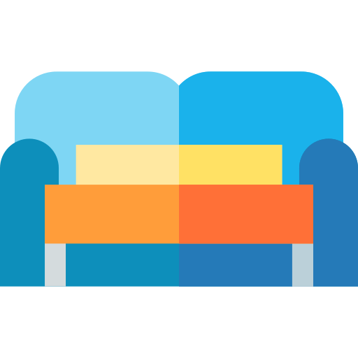 sofa cama icono gratis