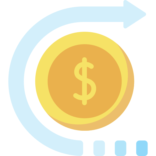 reembolso icono gratis