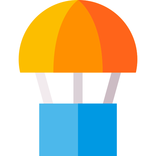 parachute Icône gratuit parachute Icône gratuit