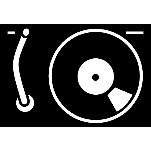 reproductor de música vintage icono gratis