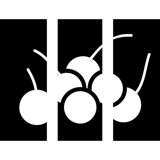 triptyque d'art de fruits Icône gratuit