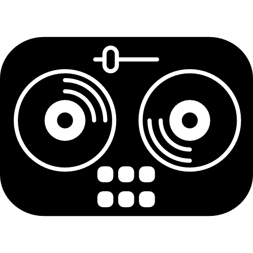 reproductor de música vintage icono gratis