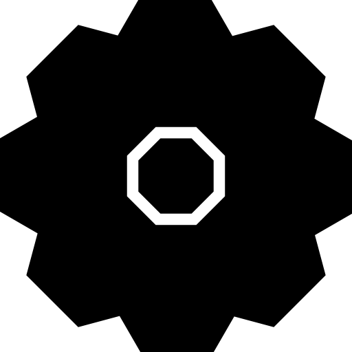 Flower shape free icon
