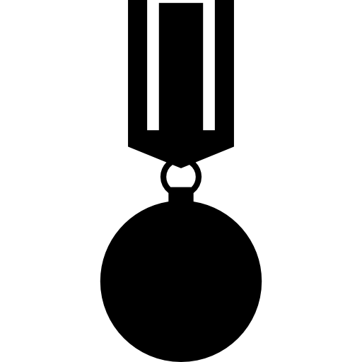 medalla de futbol icono gratis