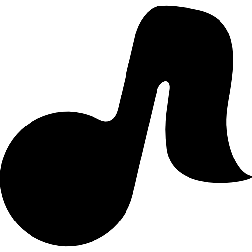forma variante de nota musical negra icono gratis forma variante de nota musical negra icono gratis