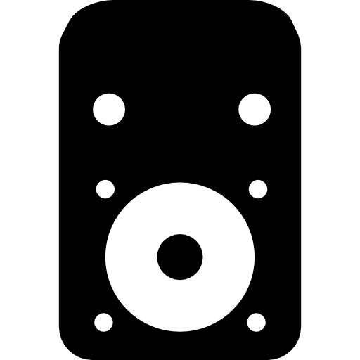amplificateur de musique Icône gratuit