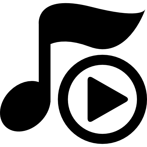 bouton de lecture du lecteur de musique Icône gratuit