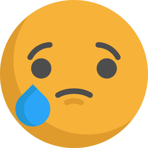 Crying - free icon