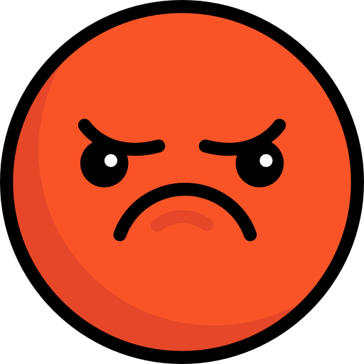 Angry Free Smileys Icons