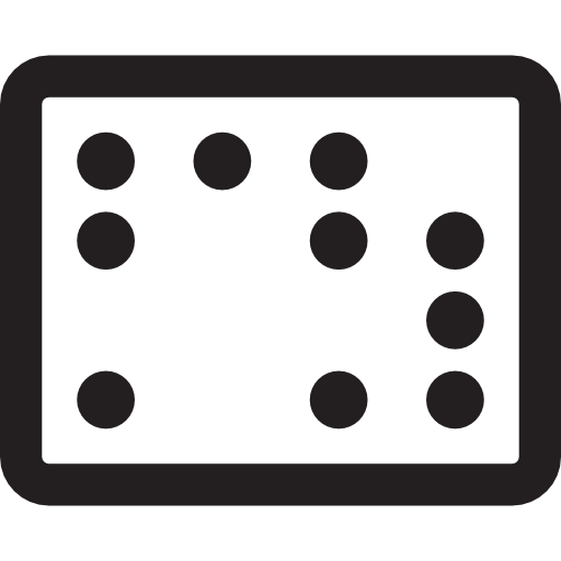 braille icono gratis