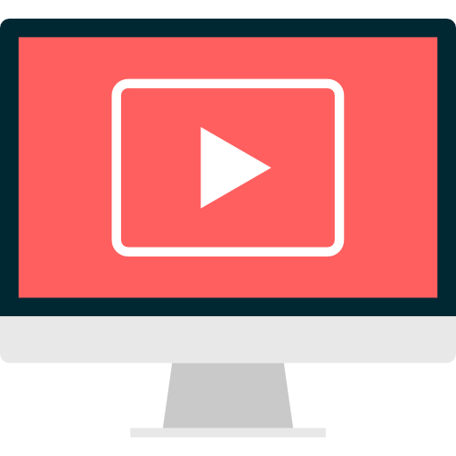 reproductor de video icono gratis