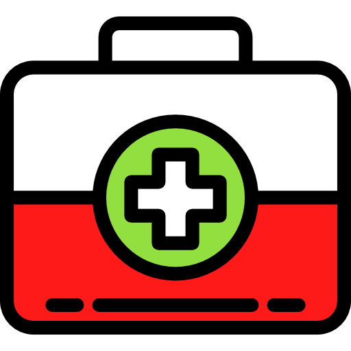First aid kit free icon