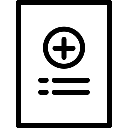 medizinisches ergebnis kostenlos Icon