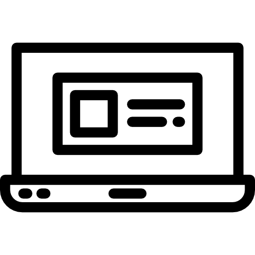 computadora portátil icono gratis