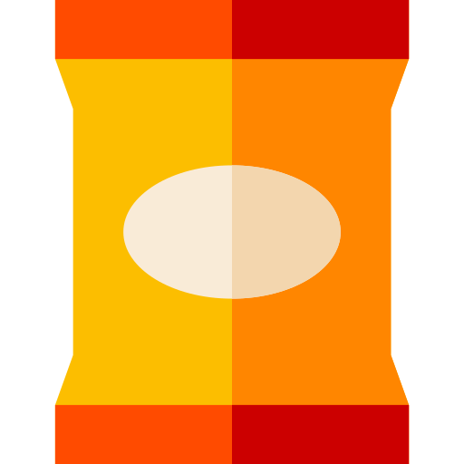 Chips Basic Straight Flat icon