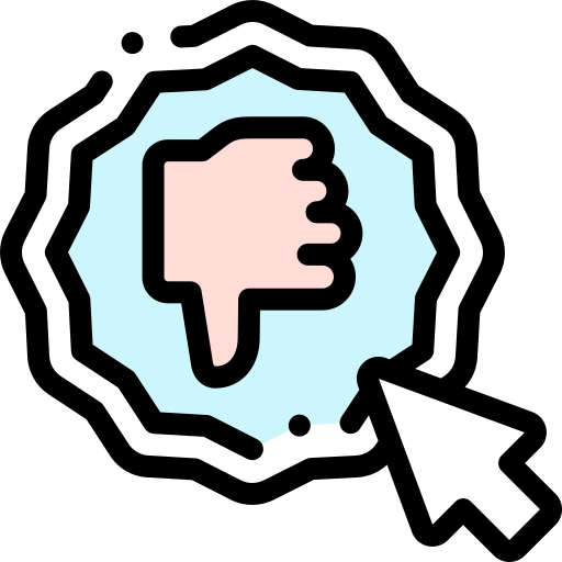 nicht gefallen kostenlos Icon nicht gefallen kostenlos Icon