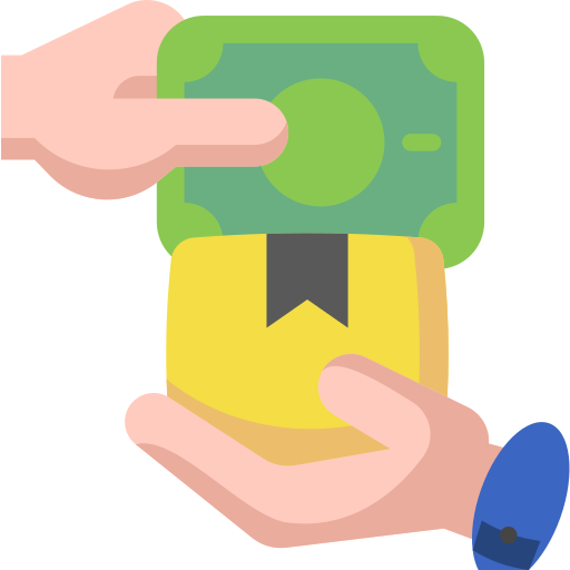 Cash on delivery free icon