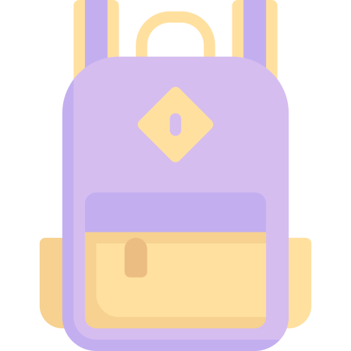 mochila icono gratis