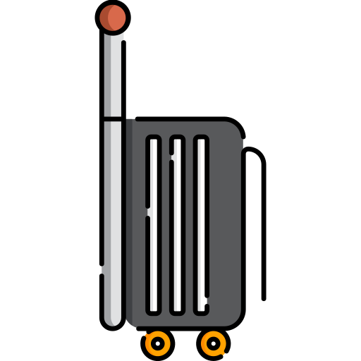 equipaje de viaje icono gratis