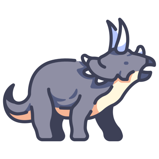 triceratops icono gratis