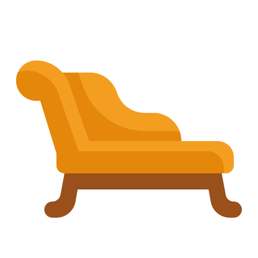 chaise longue icono gratis