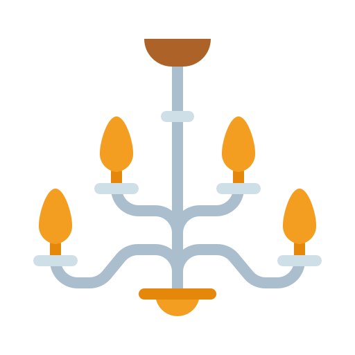 Chandelier free icon