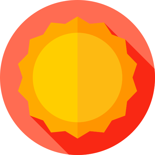 Sun free icon