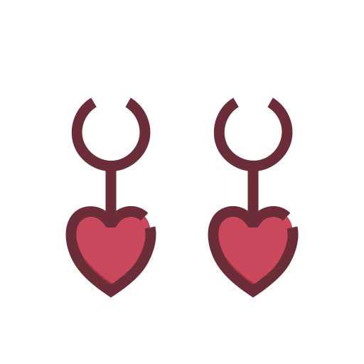 des boucles d'oreilles Icône gratuit des boucles d'oreilles Icône gratuit
