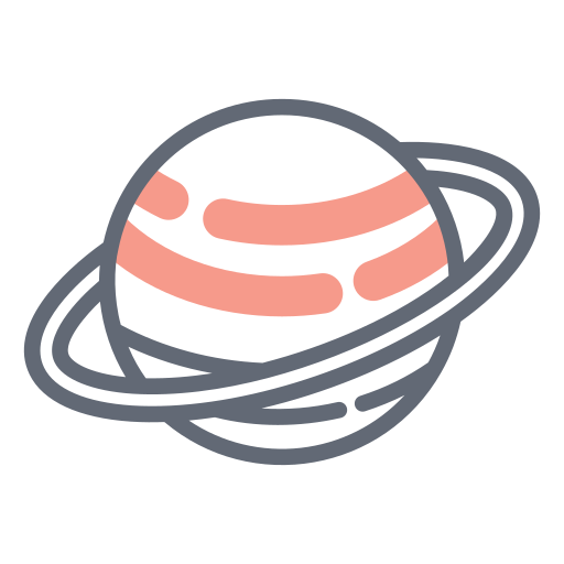 saturno icono gratis