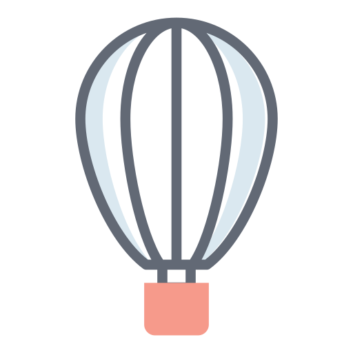 globo aerostático icono gratis