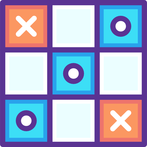 tic tac toe icono gratis