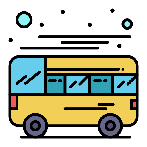 Ônibus grátis ícone Ônibus grátis ícone
