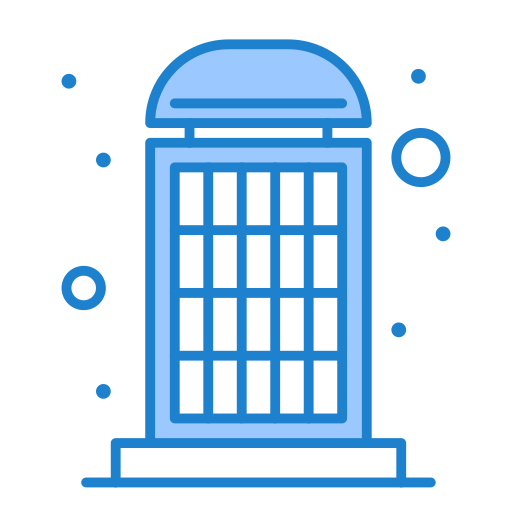 Phone booth free icon