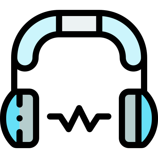 Ear protection Detailed Rounded Lineal color icon