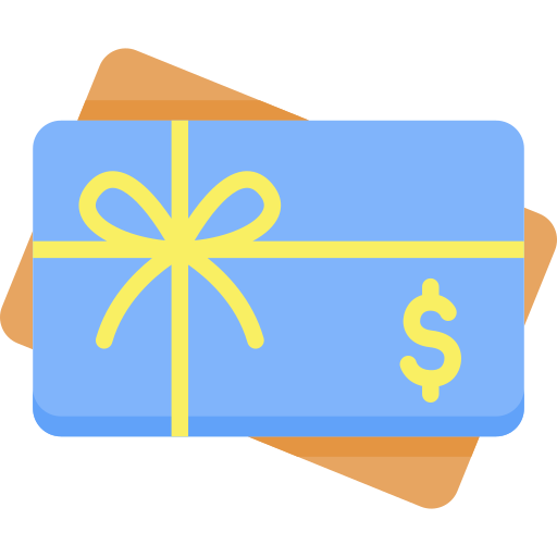 Gift card - Free commerce and shopping icons