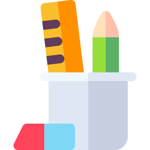 Pencil case - Free edit tools icons